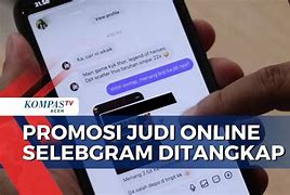 Promosi Judi Ditangkap