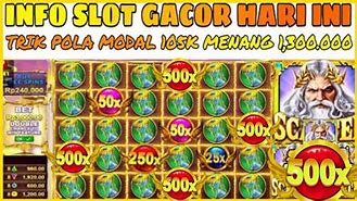 Zeus Menang Ratusan Juta Slot Gacor Hari Ini Opung Toto